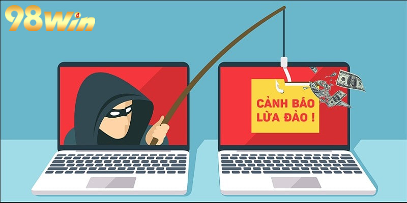 Trang web mạo danh để đánh cắp thông tin cược thủ gây ra tin đồn 98win lừa đảo